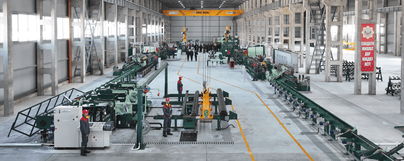 OTO tube mills at Sughd Metal